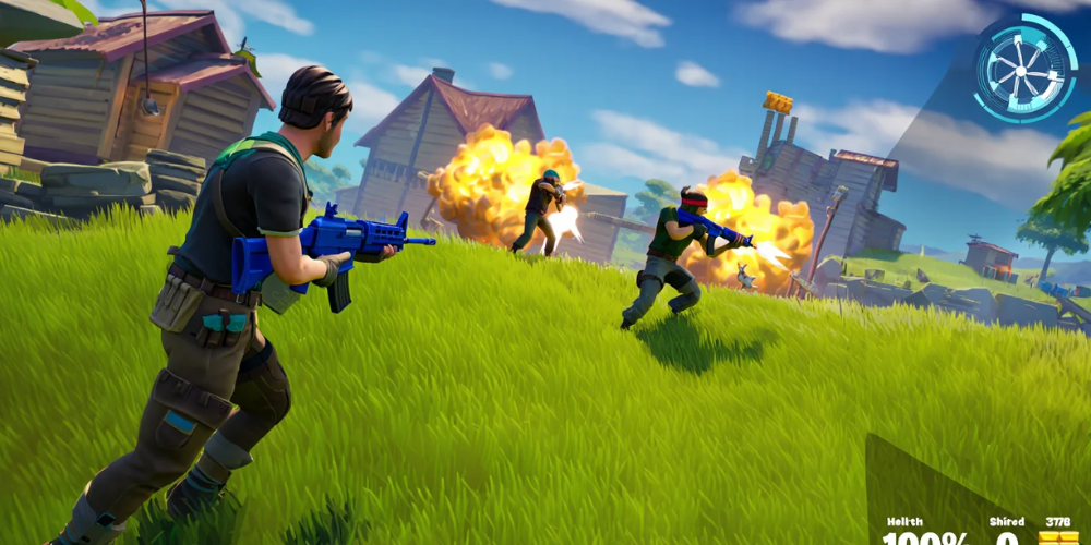 Fortnite gameplay
